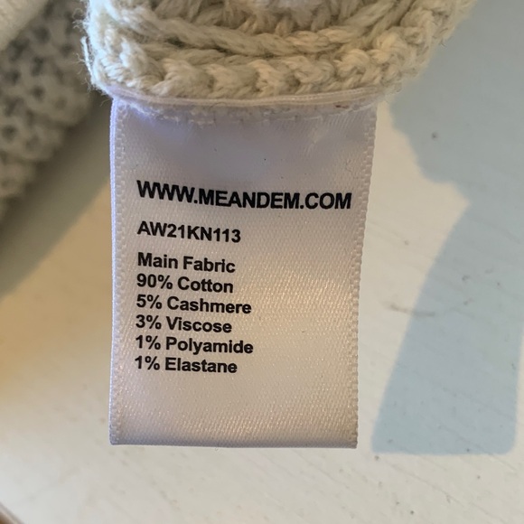 ME+EM Cream Sleeveless Sweater - Picture 5 of 5